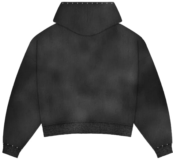 YHWH Zip Hoodie - Black
